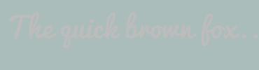 Image with Font Color BCBCBC and Background Color AABDBB
